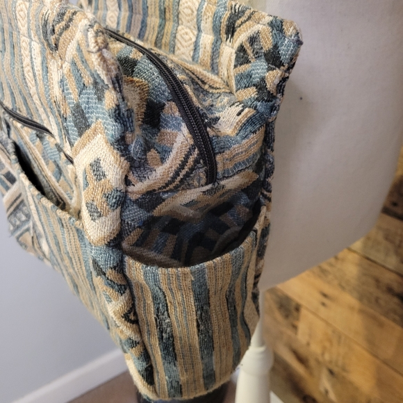 Canyon Sky women's fabric shoulder purse - Picture 5 of 10